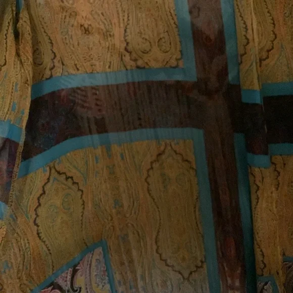 Kaktus Boho Mixed Print Kimono Size Large - Picture 4 of 8